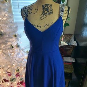 Royal Blue Cocktail Dress